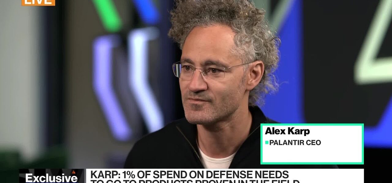 Palantir CEO: Not Sure We Should Sell Our AI to Some Clients