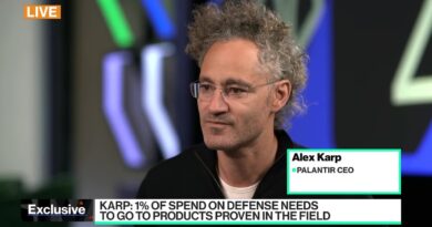 Palantir CEO: Not Sure We Should Sell Our AI to Some Clients