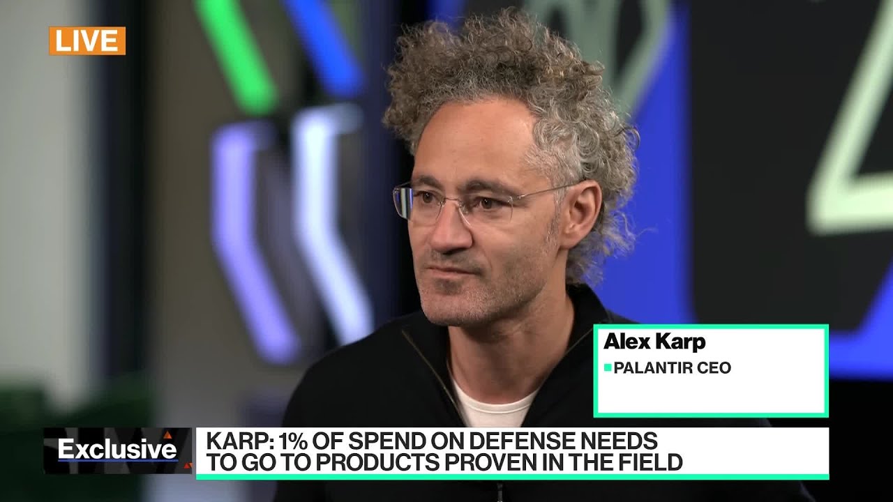 Palantir Ceo: Not Sure We Should Sell Our Ai To Some Clients