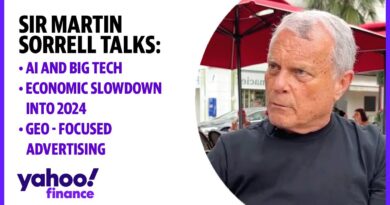 Sir Martin Sorrell discusses AI, Big Tech, the economy slowing down into 2023, and advertising