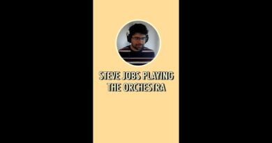 Steve Jobs playing the orchestra