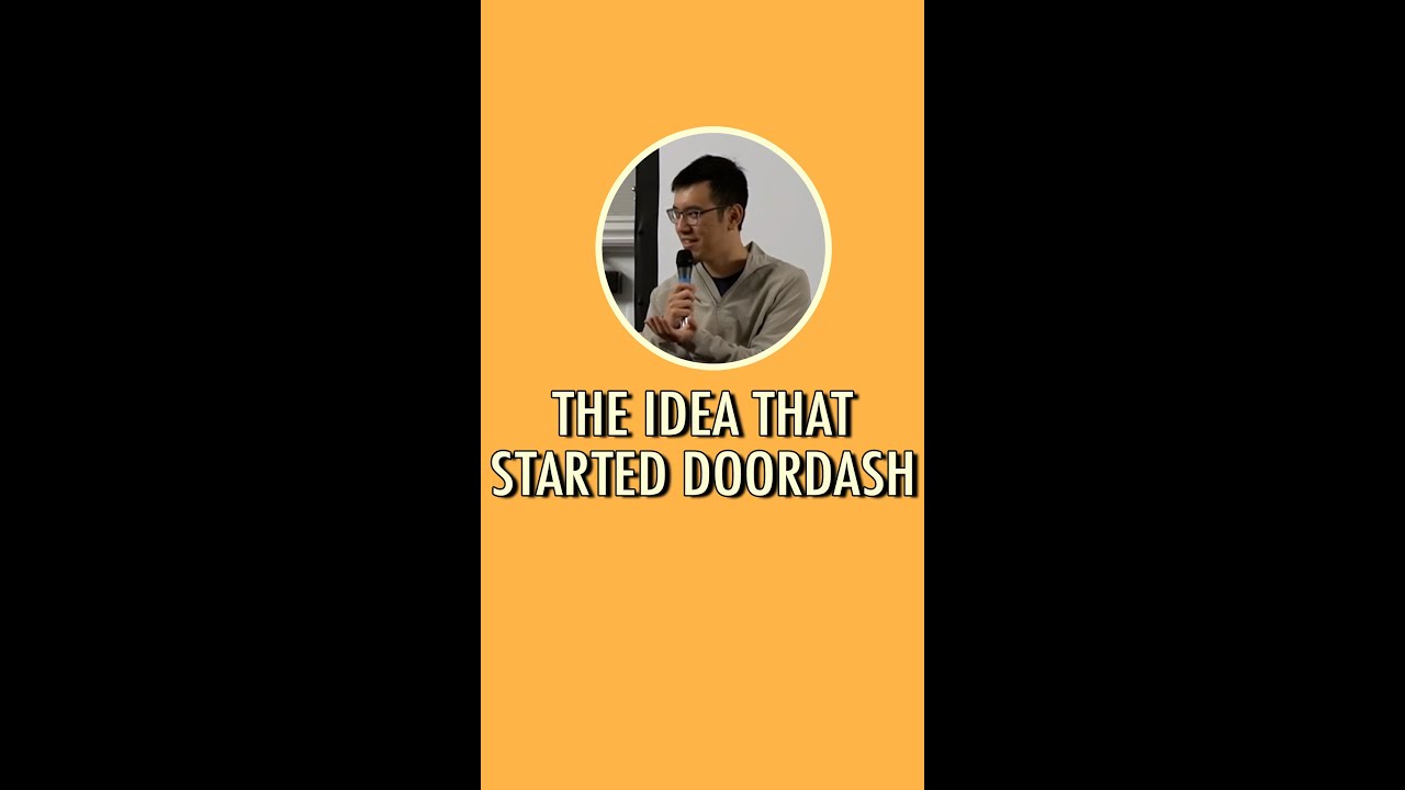 The Idea That Started Doordash