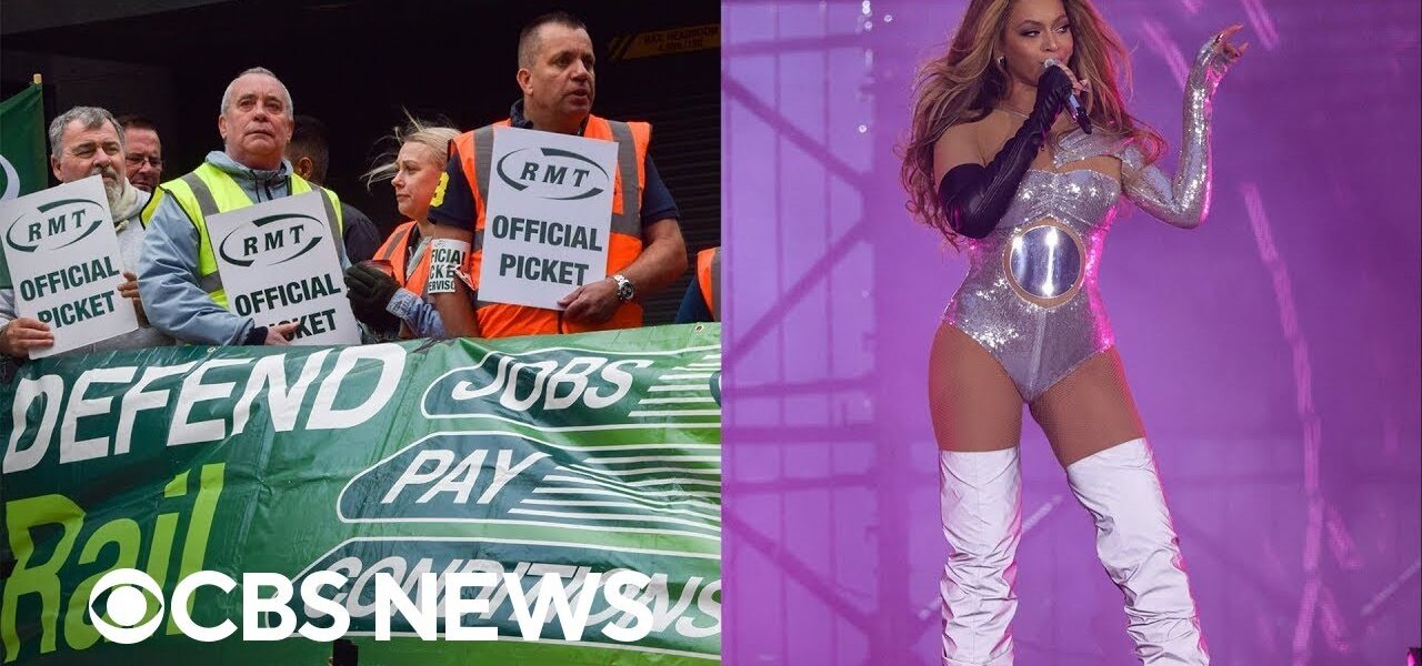 UK rail strike hits London ahead of Beyoncé concert, FA Cup final