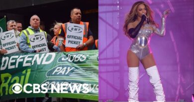 UK rail strike hits London ahead of Beyoncé concert, FA Cup final