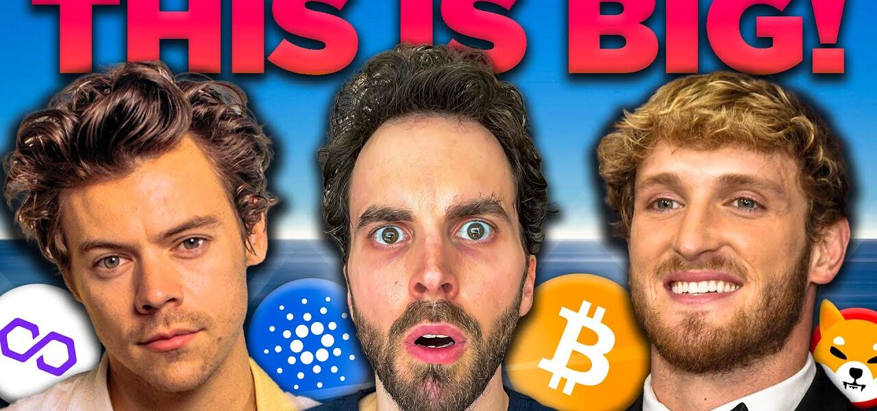 BIGGEST Bitcoin & Crypto News! Harry Styles, Logan Paul, Cardano