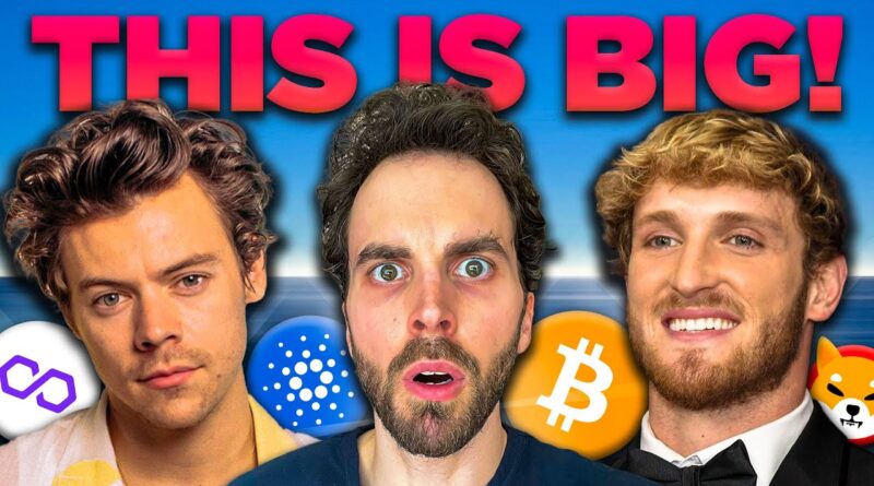 BIGGEST Bitcoin & Crypto News! Harry Styles, Logan Paul, Cardano